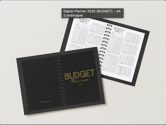 SO BUDGET PLANNER 2025 (DIGITAL PLANNER)